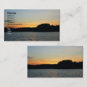 Zon instellen visitekaartje (Voorkant / Achterkant)