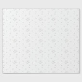 Zo'n kanker (wit) cadeaupapier (Vlak)