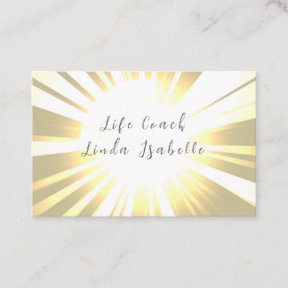 Zon, Life coach, Reiki, Counselor, Visitekaartjes