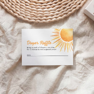 Zon Luiers Raffle  Informatiekaartje