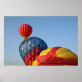 Zon, maan, en sterlancering, poster (Voorkant)