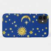 Zon, maan en sterren Case-Mate iPhone case (Achterkant (horizontaal))