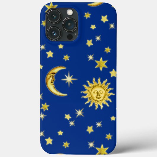 Zon, maan en sterren Case-Mate iPhone case (Achterkant)