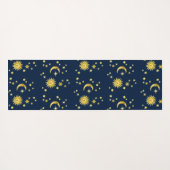 Zon, maan en sterren yogamat (Achterkant (horizontaal))