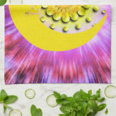 Zon Maan Keuken Handdoek (Gevouwen)