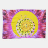 Zon Maan Keuken Handdoek (Horizontaal)