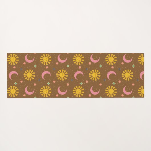 Zon maan yogamat (Achterkant (horizontaal))