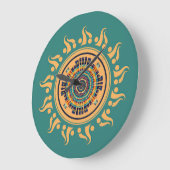 Zon Mandala Grote Klok (Hoek)