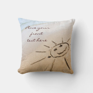 Zon op de strand kussen