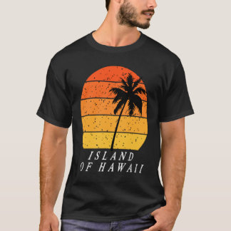  zon op het eiland Hawaii Summer Beach T-shirt