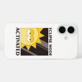 Zon op zwarte achtergrond Case-Mate iPhone case (Achterkant (horizontaal))