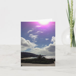 Zon over Laguna Beach Kaart