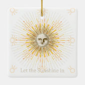 Zon/plant Ornament (Achterkant)