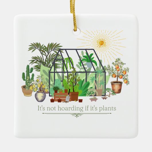 Zon/plant Ornament (Voorkant)