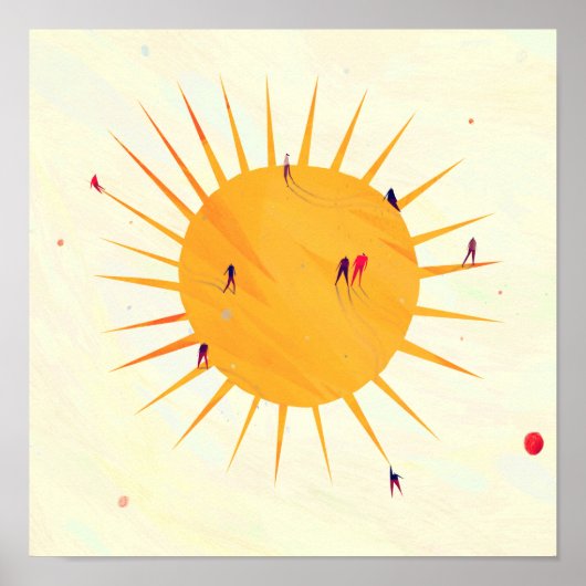 Zon Poster (Voorkant)