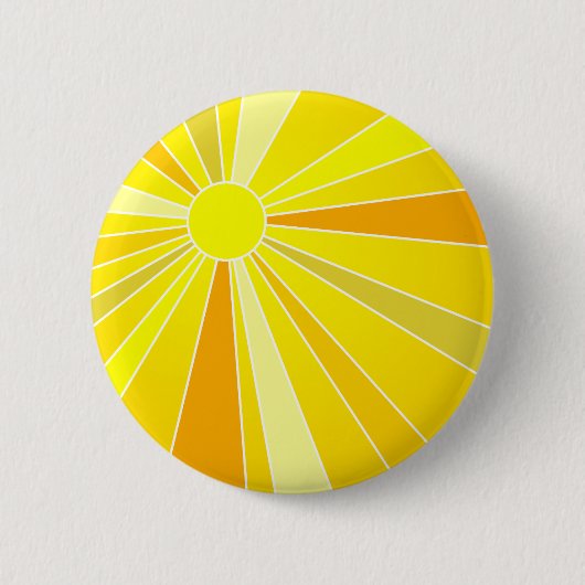 Zon Ronde Button 5,7 Cm (Voorkant)