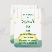 Zon & Sterren Kaart (Voorkant / Achterkant)