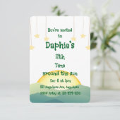 Zon & Sterren Kaart (Staand voorkant)