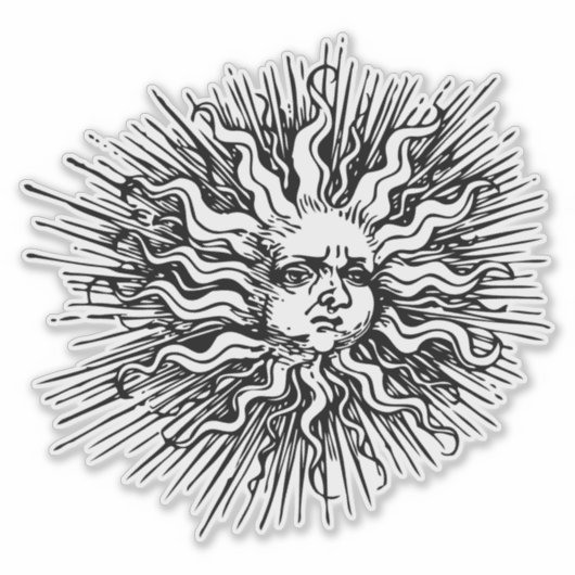 zon sticker (Voorkant)