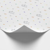 Zo'n Stier (Retro kleuren) Cadeaupapier (Hoek)