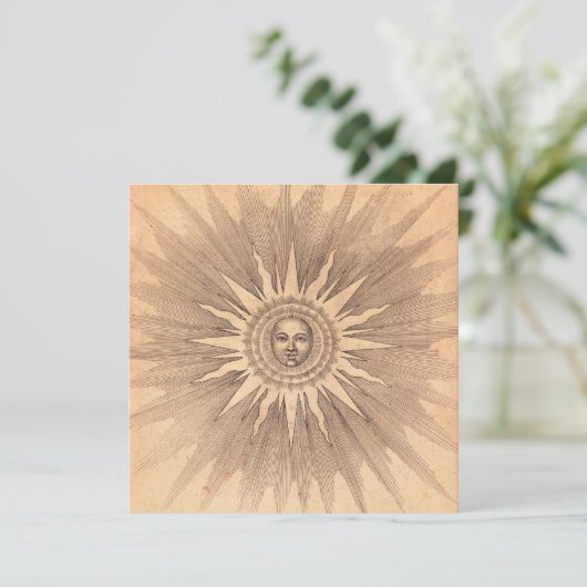 Zon straalt uit | (Staand voorkant)