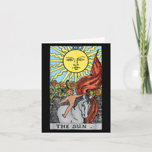 Zon Tarotkaart Rider Waite Kaart