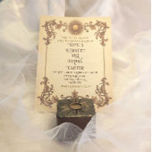 zon-thema bruiloft uitnodiging