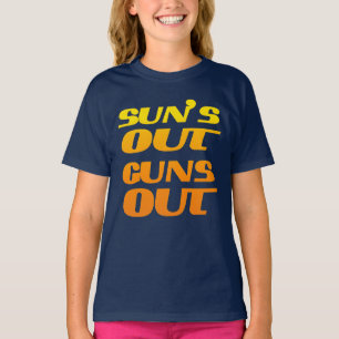ZON UIT GEWeren UIT FITNESS EN SPORTZAAL T-shirt