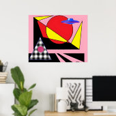 Zon uit poster (Thuiskantoor)