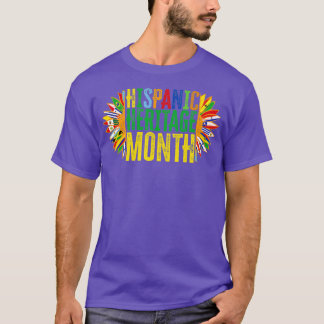 Zon van de Latijns-Amerikaanse Landen met een heis T-shirt