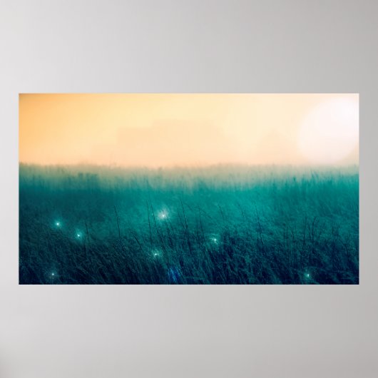 Zon van de textuur van de transformatie poster (Voorkant)