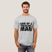 ZON VAN EEN PREACHER MAN Mannen T-shirts (Voorkant volledig)