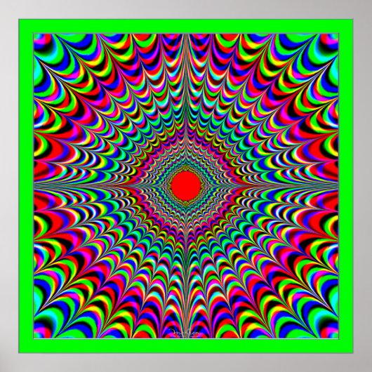 Zon van regenbogen poster (Voorkant)