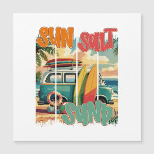 Zon, Zout, Zand – Retro Beach Vibes