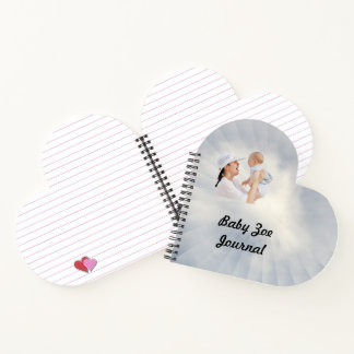 Zonachtergrond Baby-illusie Notitieboek