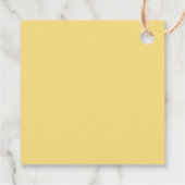 Zonbloemen Oh baby Bedankjes Labels (Achterkant)