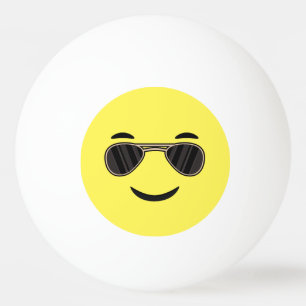 Zonbrillen Emoji Pingpongballen
