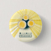 zoncontrole meter objet_3 ronde button 3,2 cm (Voorkant)