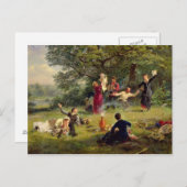 Zondag 1884 briefkaart (Voorkant / Achterkant)