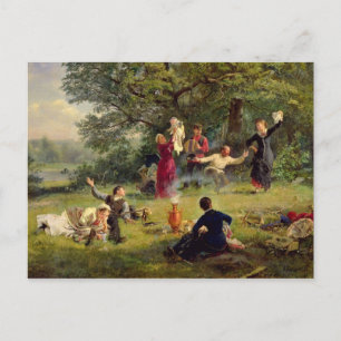 Zondag 1884 briefkaart