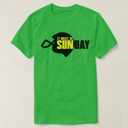 Zondag 1 t-shirt (Design voorkant)