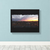 Zondag - 6 april 2018, 7:34 uur. canvas afdruk (Insitu (Houten vloer))