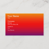 Zondag aan de Horizon Visitekaartje (Voorkant)