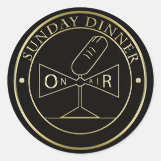 Zondag diner sticker BK