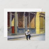 zondag | Edward Hopper | Briefkaart (Voorkant / Achterkant)