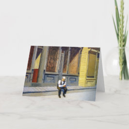zondag | Edward Hopper | Kaart