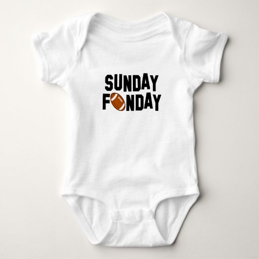 Zondag Funday. Romper (Voorkant)