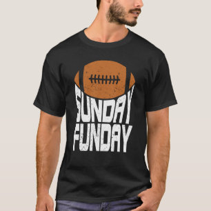 Zondag Funday Voetbalcitaat voor Sport 2 T-shirt