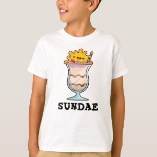 Zondag Grappige Zondag Ijs Pun T-shirt