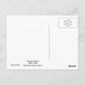 Zondag in de Oceaan Briefkaart (Achterkant)